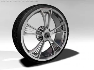 felgi samochodowe Model 3D