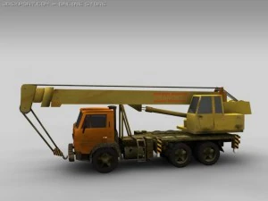 autocrane 3D Model