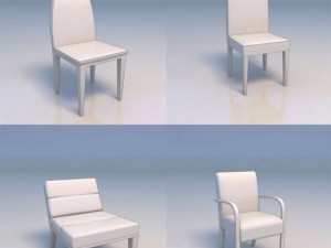 chair desk 3D Модель