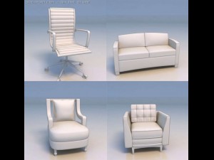 chair couch sofa 3D Model