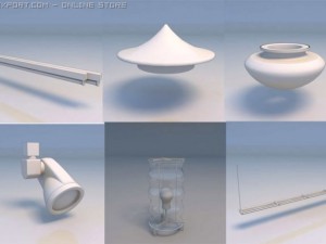 light fixtures 3D 모델