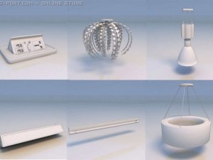 light fixtures electrical outl 3D Model