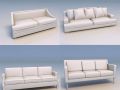 sofa  couch chairs Model 3D