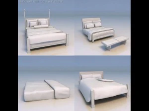 beds 3D Model