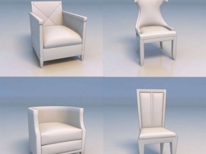 chair sofa 3D मॉडल
