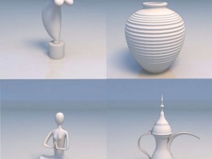 accessories art pot Modèle 3D