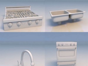 gasoven faucet tank 3D Model