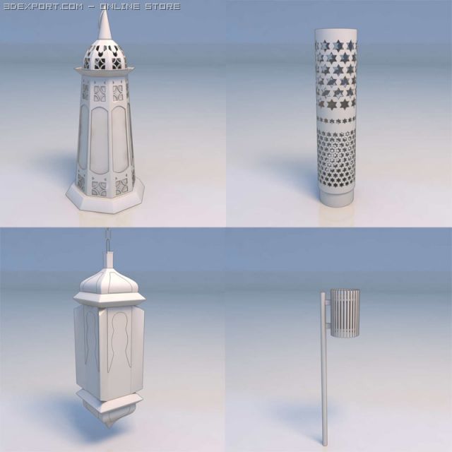 lights Modelo 3D .c4d .max .obj .3ds .fbx .stl .blend 