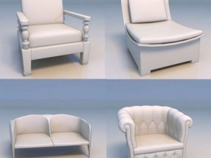 chair sofa couch Modelo 3D