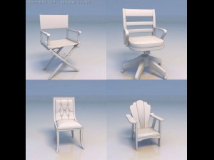 chair sofa 3D Model