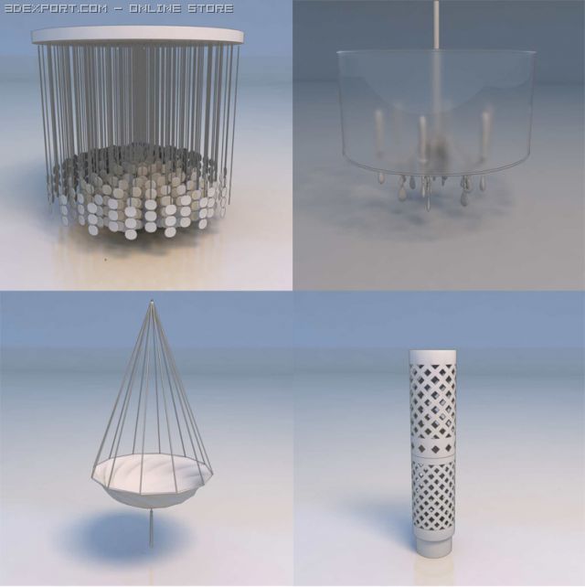lights 3D मॉडल .c4d .max .obj .3ds .fbx .stl .blend 