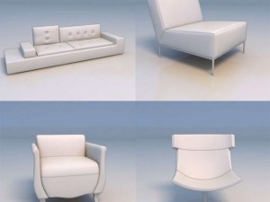 sofa chair 3D Model