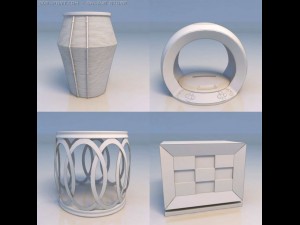flower pot accessories 3Dモデル