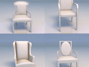 chair sofa couch 3D-Modell