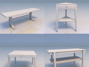table 3D मॉडल