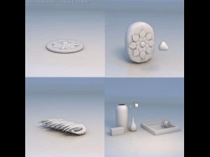 аксесуари креветка подушка 3D Модель