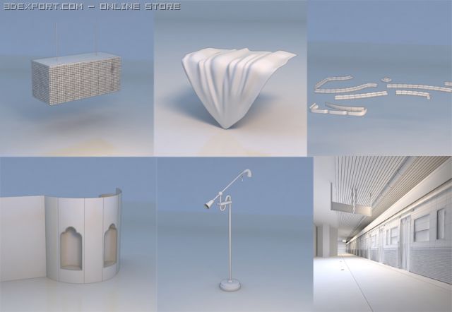 light cushion closet outdoor Modèle 3D .c4d .max .obj .3ds .fbx .stl .blend 