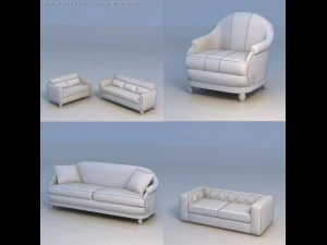 Sofa Couch 3D Modell