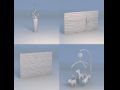 decorative wall accessories Model 3D