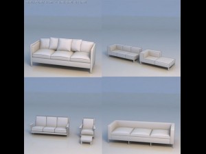 sofa chair couch lounge 3D-Modell