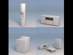 watering trough  washing Modèle 3D
