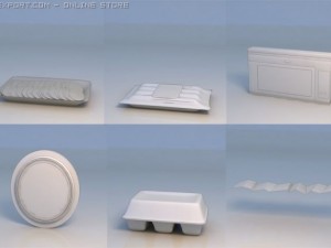 accessories box dish 3D 모델