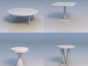 round table 3Dモデル