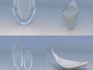 glass decorative accessories Modèle 3D