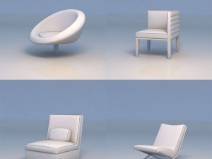 sofa couch chair 3D Model