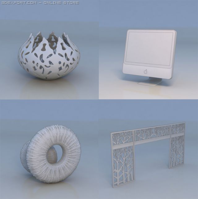 accessories screen lcd screen Model 3D .c4d .max .obj .3ds .fbx .stl .blend 