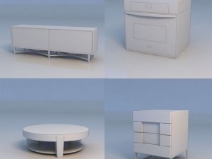 table desk 3D Model
