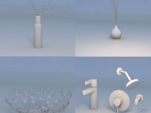 plant fruit basket faucet 3D Модель