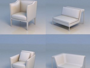 sofa couch chair lounge 3D Модель