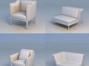 sofa couch chair lounge 3D Model
