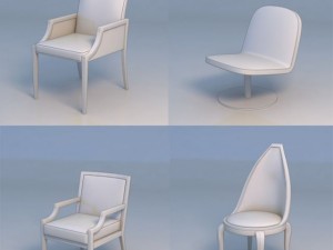 sofa couch chair 3D Модель