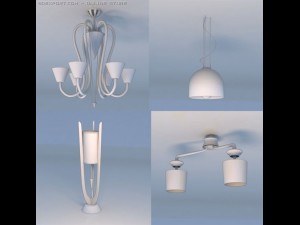 pendant light lamp Model 3D