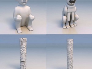 statue sculpture art piece Model 3D