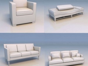 sofa couch Model 3D