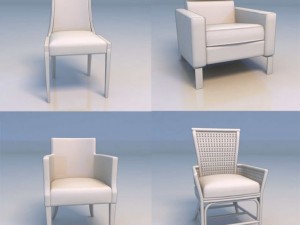 chair sofa 3D 모델