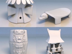 accessories art piece statue ornamental Model 3D