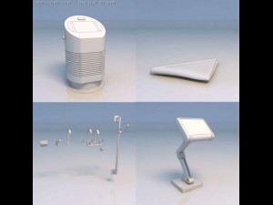 screen paper scroll faucet Model 3D