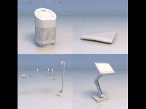 screen paper scroll faucet 3D Model