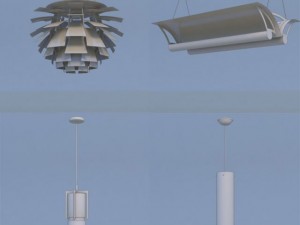 pendant light lamp Model 3D