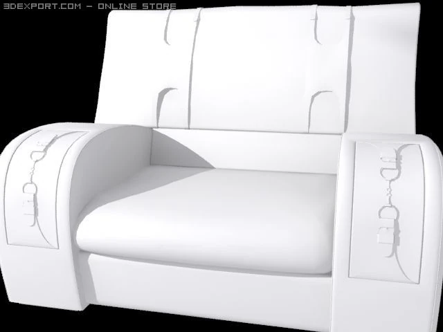 stoel 3D Model .c4d .max .obj .3ds .fbx .stl .blend 