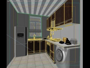 kitchen 0012 3D मॉडल