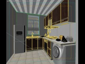 kitchen 0012 3D Model