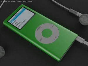 아이팟 나노 3D 모델