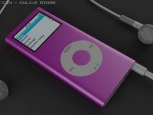 아이팟 나노 3D 모델