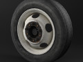 truck wheels 3D Model