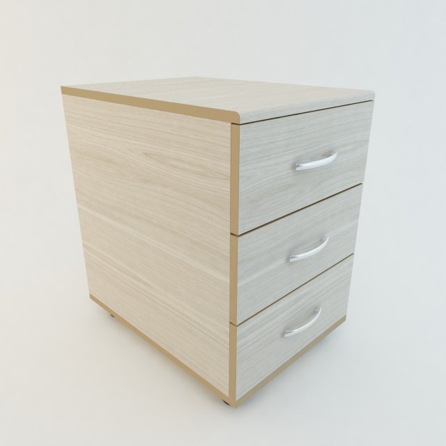 nightstand 3D Model .c4d .max .obj .3ds .fbx .stl .blend